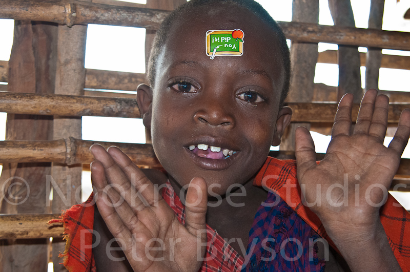 African Masai Children 33