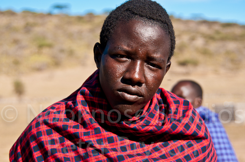 African Masai Men 03